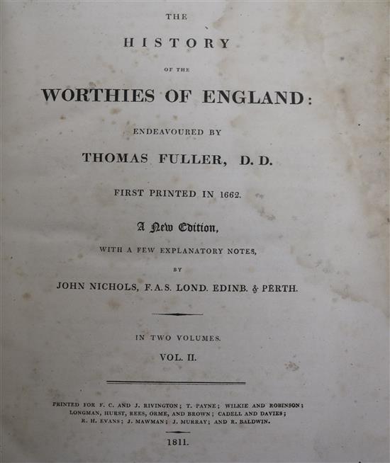 Fuller, Thomas - The History of the Worthies of England,